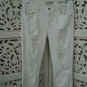 Guess | White distressed jeans